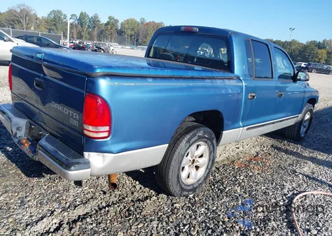 2004 Dodge Dakota Slt из США, поврежденный, VIN 1D7HL48N94S764009